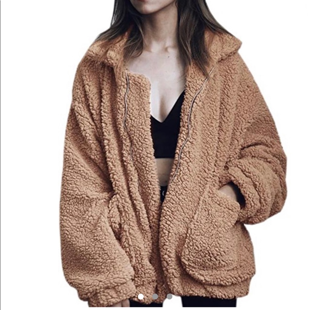 Teddy bear jacket
